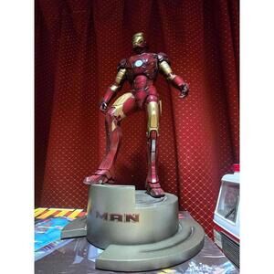 Kotobukiya Iron Man Mark III Fine Art Statue Marvel Movie Red Gold